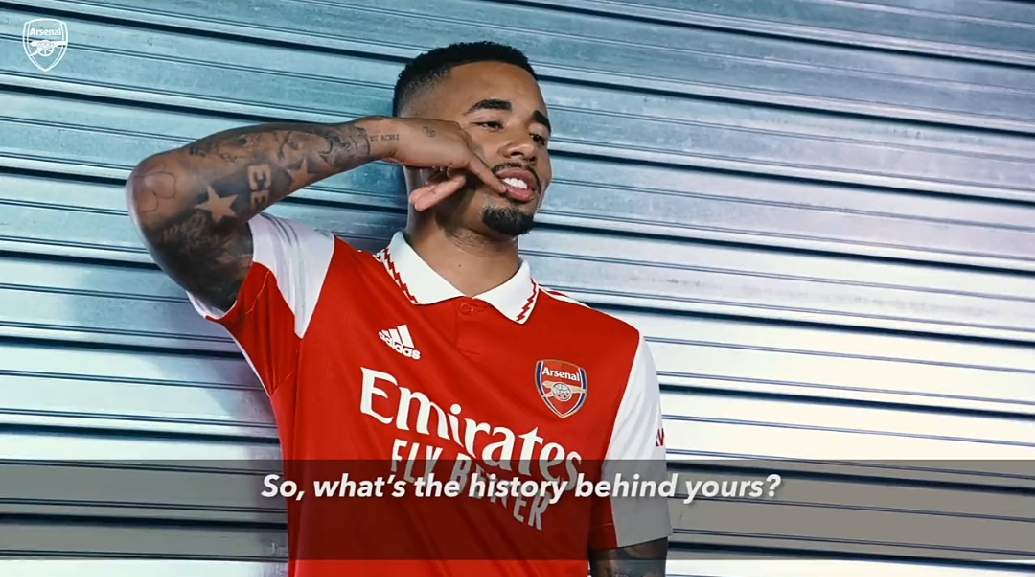 Video Watch Gabriel Jesus First Interview After His Move To Arsenal His Opinions And The Real History Behind His Phone Call Celebration Gesture Temmybiz Sports